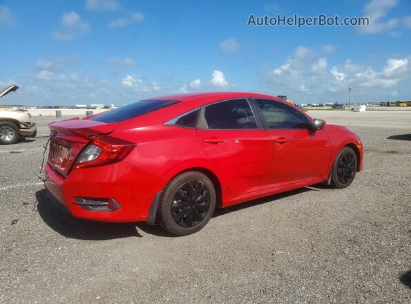 2HGFC2F58GH546116 2016 HONDA CIVIC Red უკანა მარჯვენა