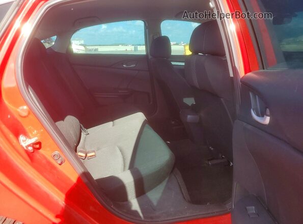 2HGFC2F58GH546116 2016 HONDA CIVIC Red უკანა სავარძლების ხედი