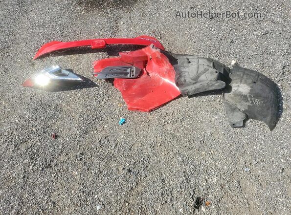 2HGFC2F58GH546116 2016 HONDA CIVIC Red ძრავის განყოფილების ხედი