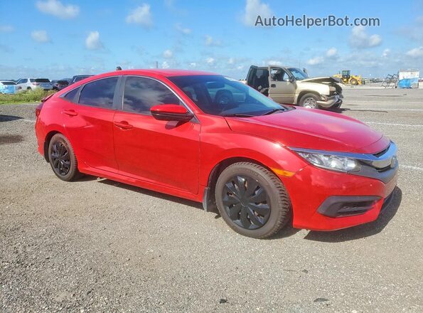 2HGFC2F58GH546116 2016 HONDA CIVIC Red წინა მარჯვენა