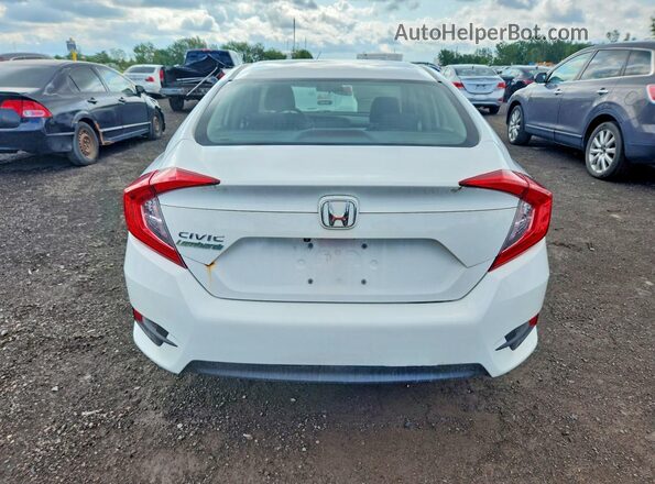 2HGFC2F58HH040688 2017 HONDA CIVIC White Հետևի տեսք