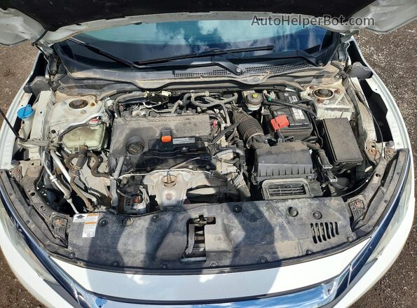 2HGFC2F58HH040688 2017 HONDA CIVIC White Սալոնի հետևի տեսք