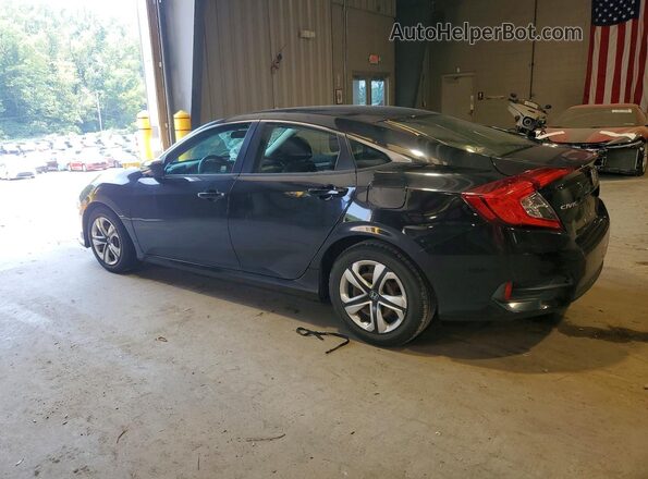 2HGFC2F58HH524778 2017 HONDA CIVIC Black Задня ліва чверть