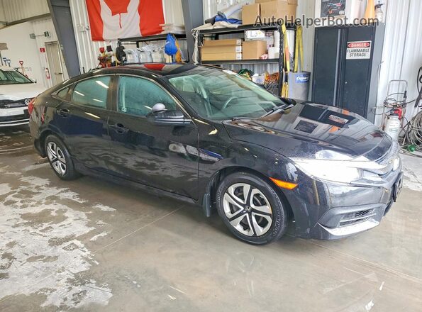 2HGFC2F58JH000486 2018 HONDA CIVIC Black Առջևի աջ