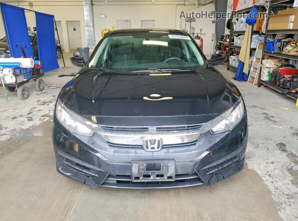 2HGFC2F58JH000486 2018 HONDA CIVIC Black Դիմացի տեսք