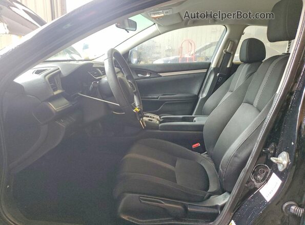 2HGFC2F58JH000486 2018 HONDA CIVIC Black Սալոնի դիմացի տեսք