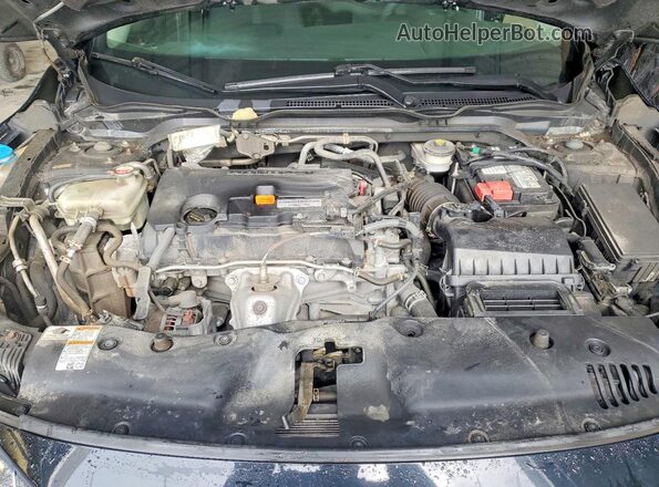 2HGFC2F58JH000486 2018 HONDA CIVIC Black Սալոնի հետևի տեսք