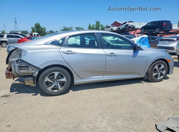 2HGFC2F58JH012556 2018 HONDA CIVIC Silver Tył prawy