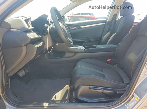 2HGFC2F58JH012556 2018 HONDA CIVIC Silver Widok wnętrza z przodu