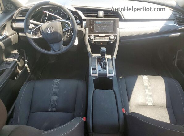 2HGFC2F58JH012556 2018 HONDA CIVIC Silver Widok deski rozdzielczej