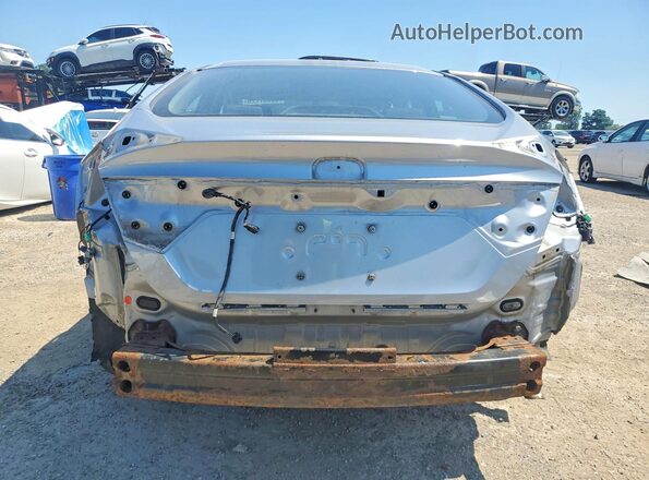 2HGFC2F58JH012556 2018 HONDA CIVIC Silver Widok z tyłu