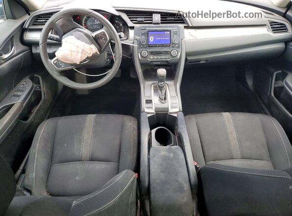 2HGFC2F58JH542333 2018 HONDA CIVIC Blue Dashboard view