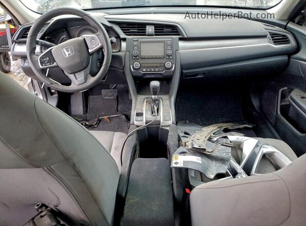 2HGFC2F58JH546818 2018 HONDA CIVIC Gray Вид панелі приладів
