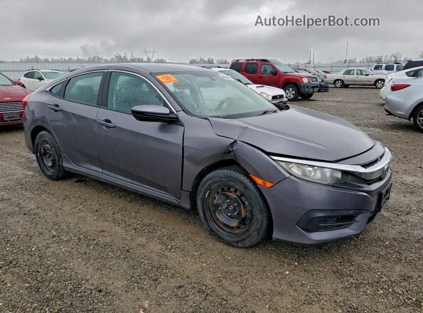 2HGFC2F58JH546818 2018 HONDA CIVIC Gray Передня права чверть