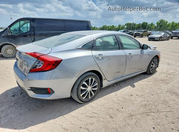 2HGFC2F58JH564557 2018 HONDA CIVIC Серебряный Задняя правая четверть