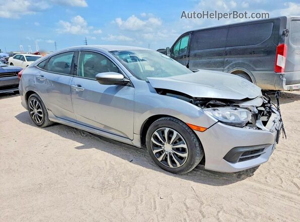 2HGFC2F58JH564557 2018 HONDA CIVIC Серебряный Передняя правая четверть