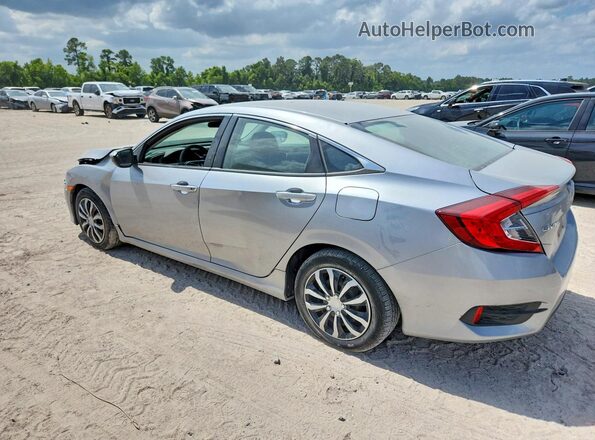 2HGFC2F58JH564557 2018 HONDA CIVIC Серебряный Задняя левая четверть