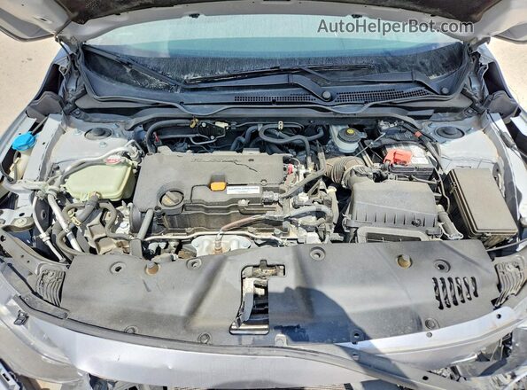 2HGFC2F58JH564557 2018 HONDA CIVIC Серебряный Вид задней части салона