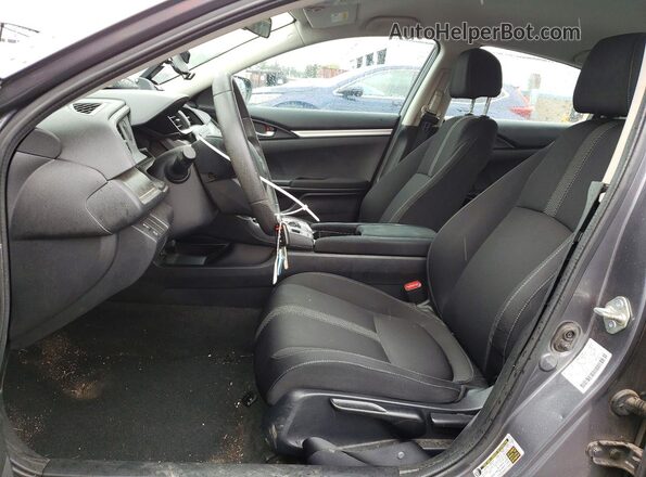 2HGFC2F58JH587837 2018 HONDA CIVIC Gray Սալոնի դիմացի տեսք