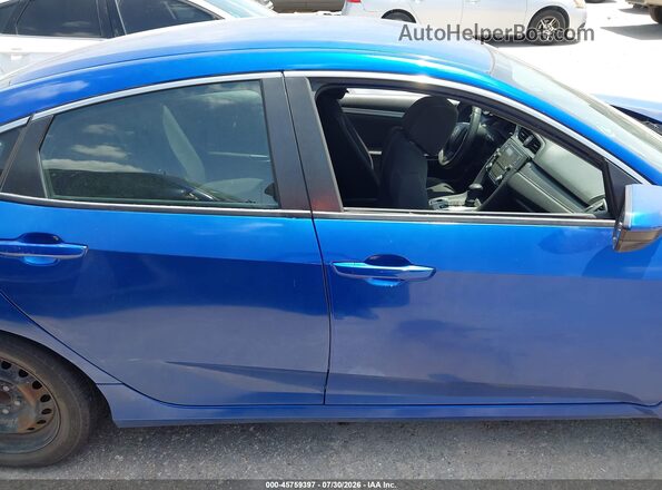 2HGFC2F58JH596893 2018 HONDA CIVIC Blue Вид задньої частини салону