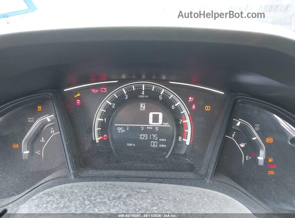 2HGFC2F58JH596893 2018 HONDA CIVIC Blue Вид задніх сидінь