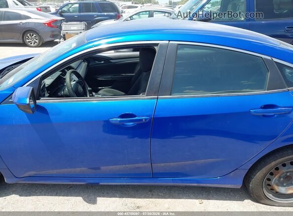 2HGFC2F58JH596893 2018 HONDA CIVIC Blue Панорамний вид салону 360°