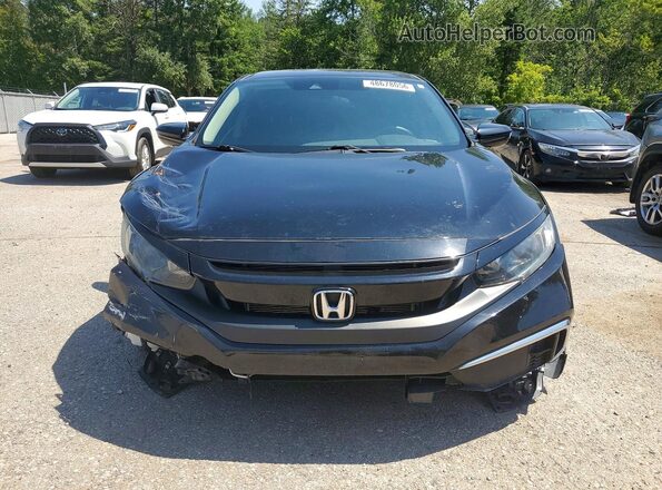2HGFC2F58LH006694 2020 HONDA CIVIC Black წინა ხედი