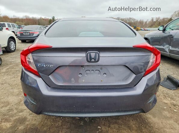 2HGFC2F59GH511519 2016 HONDA CIVIC Gray Rear view