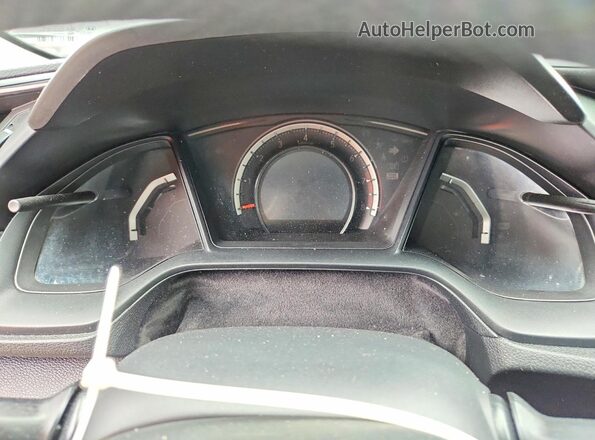 2HGFC2F59GH511519 2016 HONDA CIVIC Gray Instrument cluster view