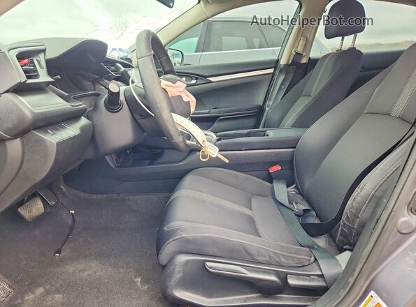 2HGFC2F59GH511519 2016 HONDA CIVIC Gray Front interior view