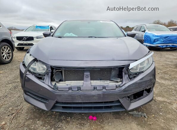 2HGFC2F59GH511519 2016 HONDA CIVIC Gray Front view