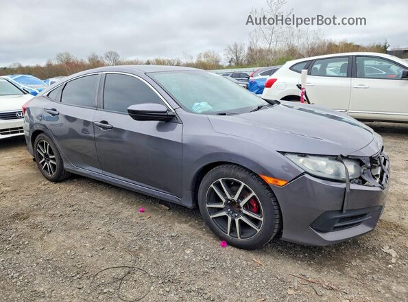 2HGFC2F59GH511519 2016 HONDA CIVIC Gray Front right