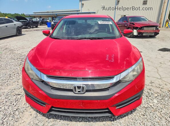 2HGFC2F59GH512685 2016 HONDA CIVIC Red Front view