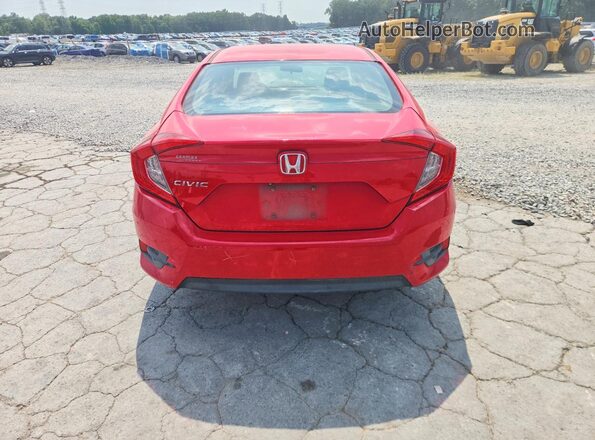 2HGFC2F59GH512685 2016 HONDA CIVIC Red Rear view