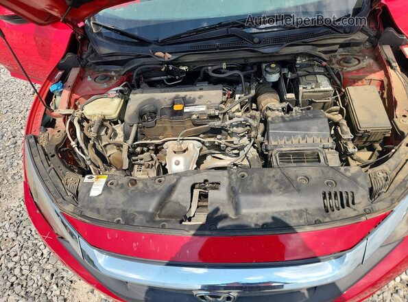 2HGFC2F59GH512685 2016 HONDA CIVIC Red Rear interior view