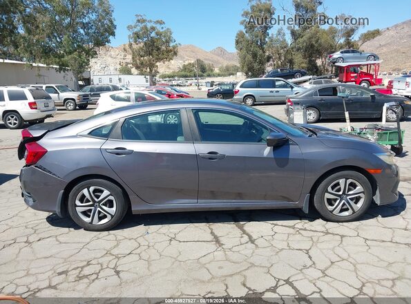 2HGFC2F59GH531530 2016 HONDA CIVIC Gray Սալոնի հետևի տեսք