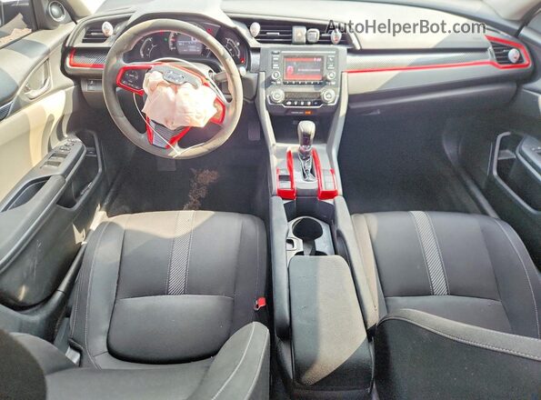 2HGFC2F59GH535979 2016 HONDA CIVIC White Widok deski rozdzielczej