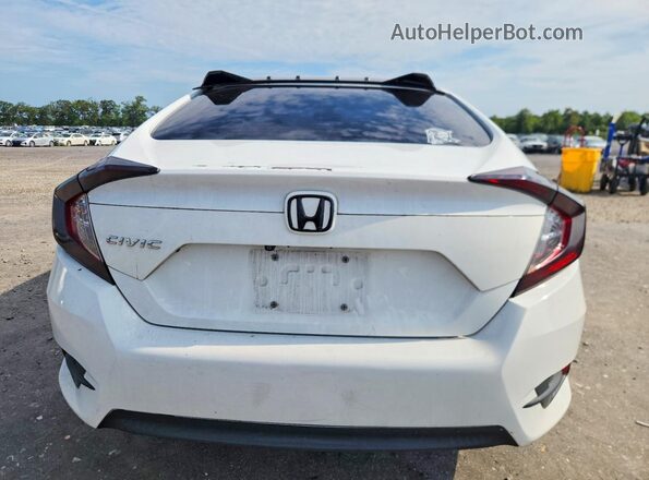 2HGFC2F59GH535979 2016 HONDA CIVIC White Widok z tyłu