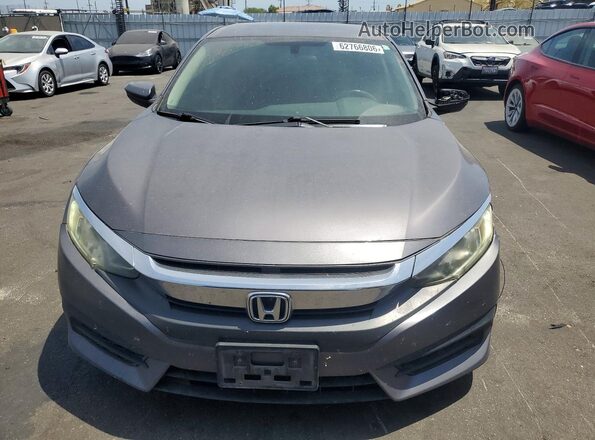 2HGFC2F59GH561286 2016 HONDA CIVIC Gray წინა ხედი