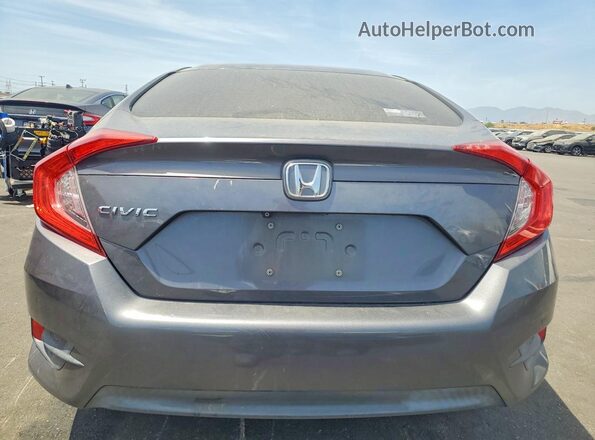 2HGFC2F59GH561286 2016 HONDA CIVIC Gray უკანა ხედი