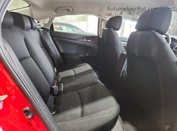 2HGFC2F59HH541704 2017 HONDA CIVIC Red Vista de los asientos traseros