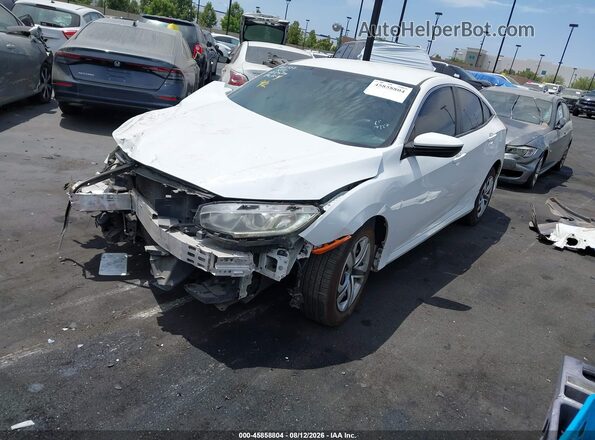 2HGFC2F59HH560012 2017 HONDA CIVIC White Vista tres cuartos delantera izquierda