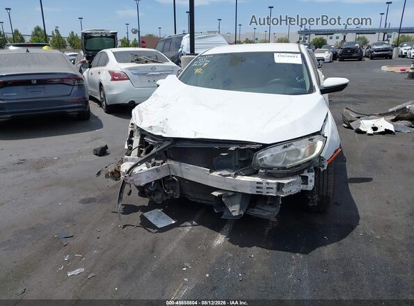 2HGFC2F59HH560012 2017 HONDA CIVIC White Vista interior trasera