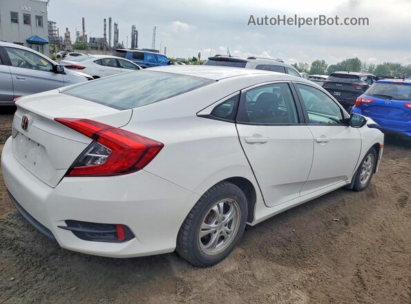 2HGFC2F59JH026059 2018 HONDA CIVIC White Tył prawy