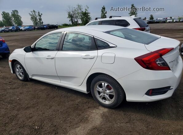2HGFC2F59JH026059 2018 HONDA CIVIC White Tył lewy