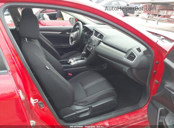 2HGFC2F59JH541725 2018 HONDA CIVIC Red Vista interior delantera
