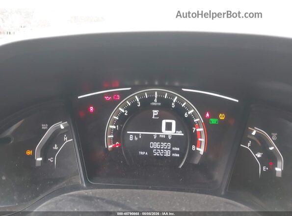 2HGFC2F59JH541725 2018 HONDA CIVIC Red Vista de los asientos traseros