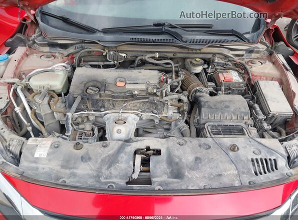 2HGFC2F59JH541725 2018 HONDA CIVIC Red Vista trasera