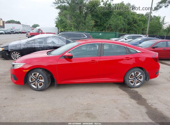 2HGFC2F59JH541725 2018 HONDA CIVIC Red Vista interior de 360 grados