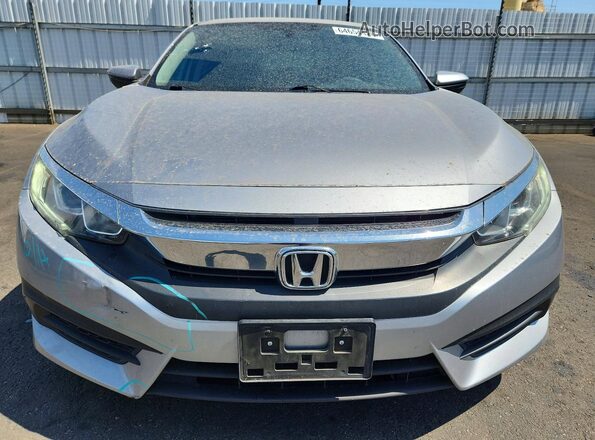 2HGFC2F59JH542695 2018 HONDA CIVIC Silver Vista frontal